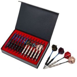 Agirlgle 12 Pack Steel Tip Darts Set