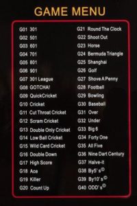 bullshooter dartboard game list