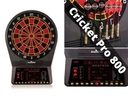 arachnid cricketpro 800 electronic dartboard