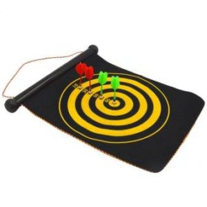 Kangkang portable double faced magnetic hanging dart shot boards