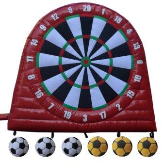 Outdoor PVC Tarpaulin Iflatable Soccer Dart Boards