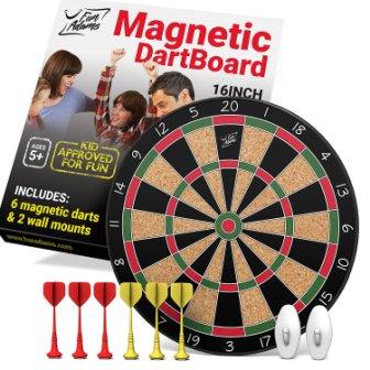 magnetic dart board for adults and kids