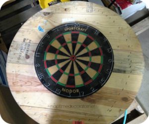 Cable reels Dart Backboard