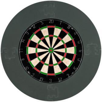 Trademark Gameroom Black Foam Rubber Dartboard Wall Protector