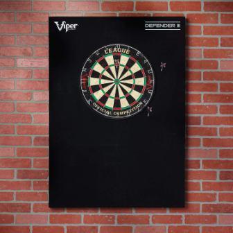 Viper Defender III Extended Length Dartboard Surround Wall Protector