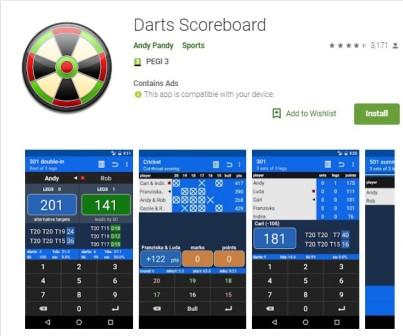 dart score apps