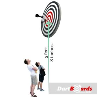 dartboard height